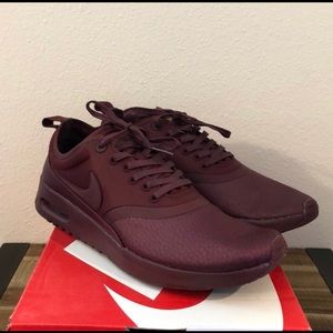 NIKE Air Max Thea Ultra Premium Night Maroon Sz 9